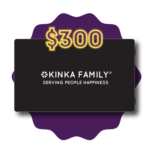 $300 Kinka Family Gift Card